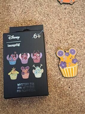 Loungefly Stitch Cupcake Sample Mystery box pins NIB